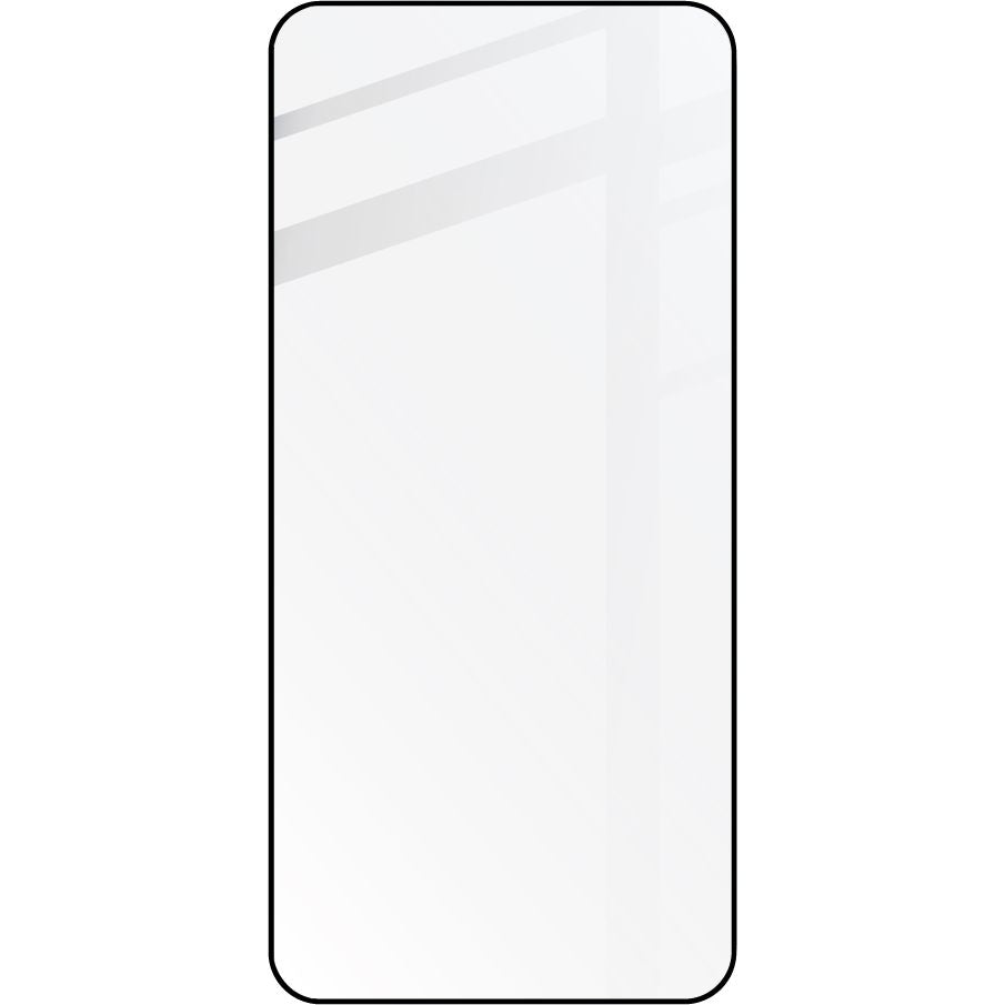 Gehärtetes Glas Bizon Glass Edge 2 für Galaxy S23 Plus, schwarz