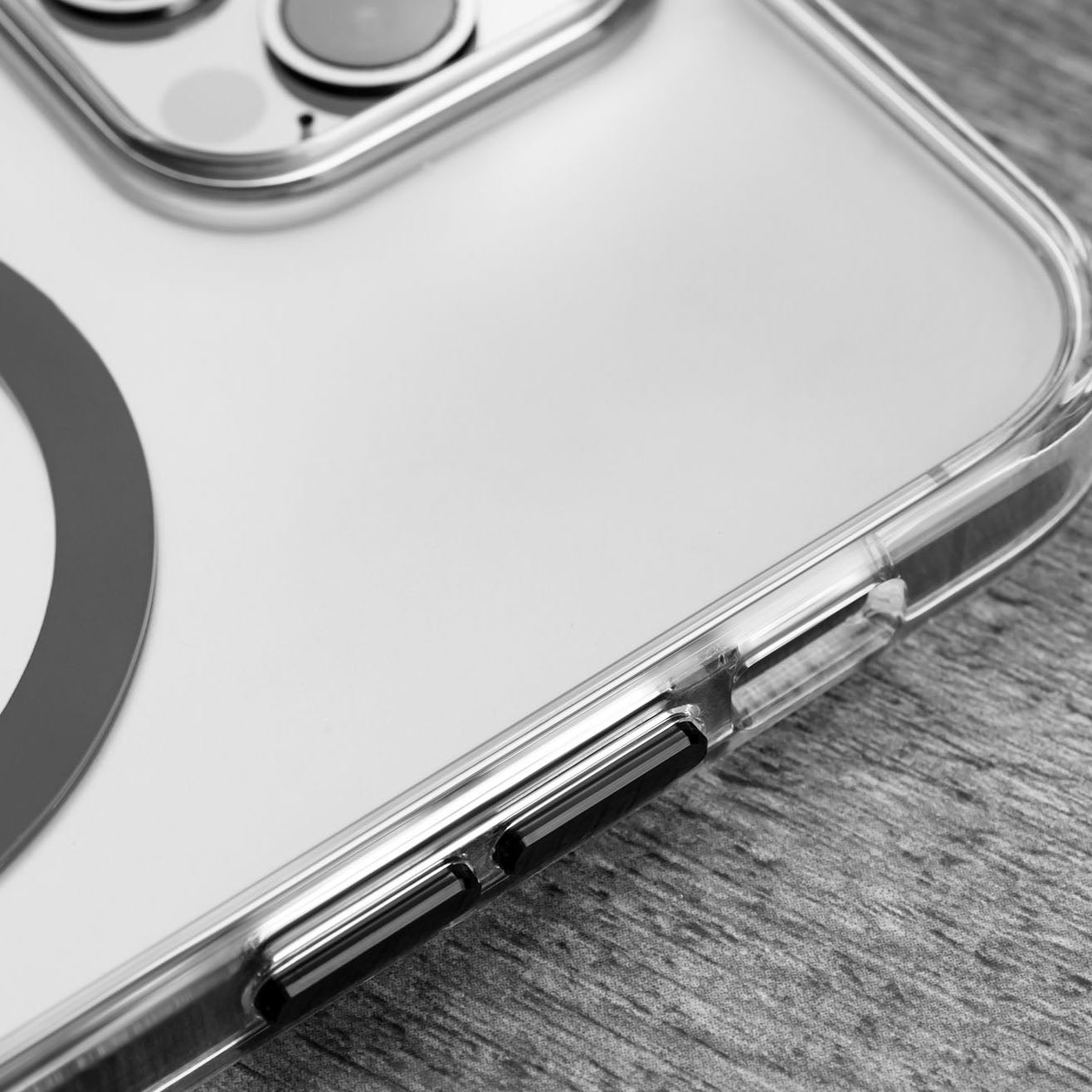 Schutzhülle Fixed MagPurity MagSafe für iPhone 12 / 12 Pro, Transparent