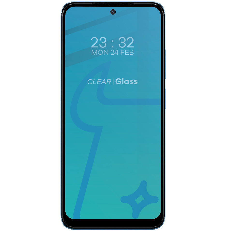 Gehärtetes Glas Bizon Glass Edge 2 für Xiaomi Redmi Note 12S, schwarz
