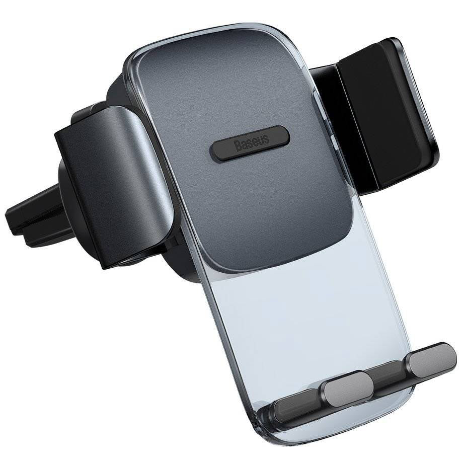 Handyhalterung Baseus Easy Control Clamp, Schwarz-Rauchfarben