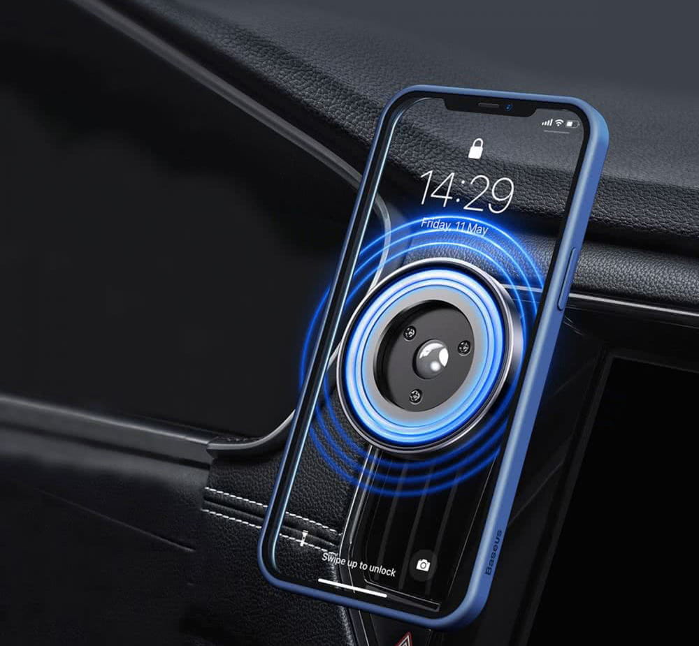 Baseus - Magnetische Auto Handy Halterung - selbstklebend - C01 Series -  purpur