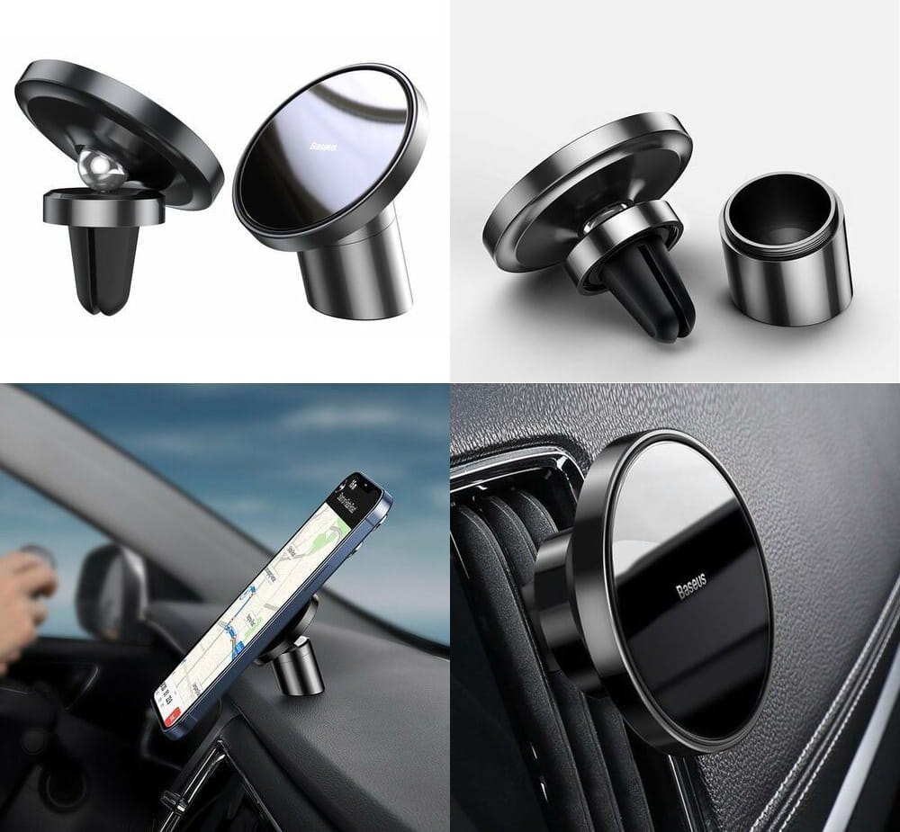 JYFKINN Handyhalterung Auto Magnet Kompatibel mit MagSafe Autohalterung  Dashboard Magnetischer handyhalter fürs Auto Lüftung KFZ Handy Halterung  Auto
