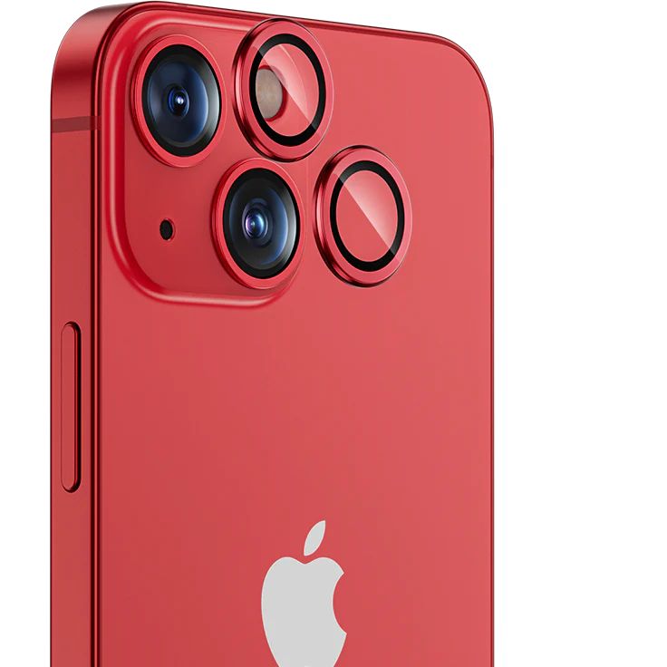 Kameraglas Benks DR Sapphire Camera Lens für iPhone 14 / 14 Plus, Rot