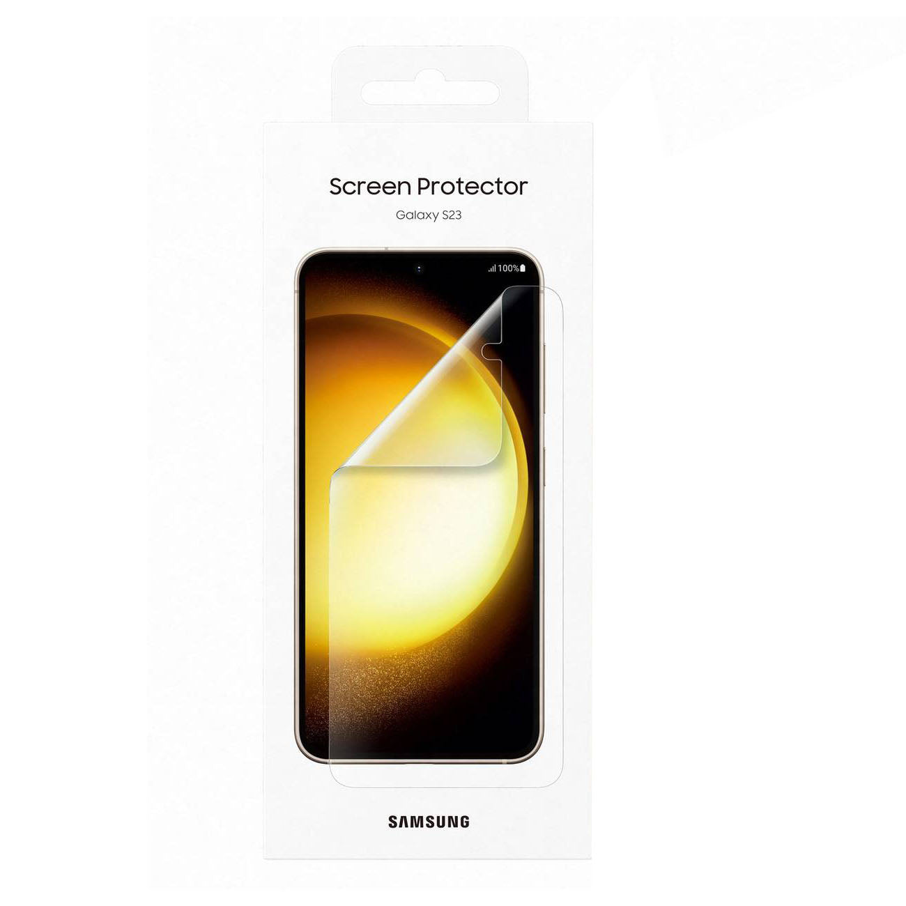 Displayschutzfolie Samsung Screen Protector für Galaxy S23 5G, 2 Stück