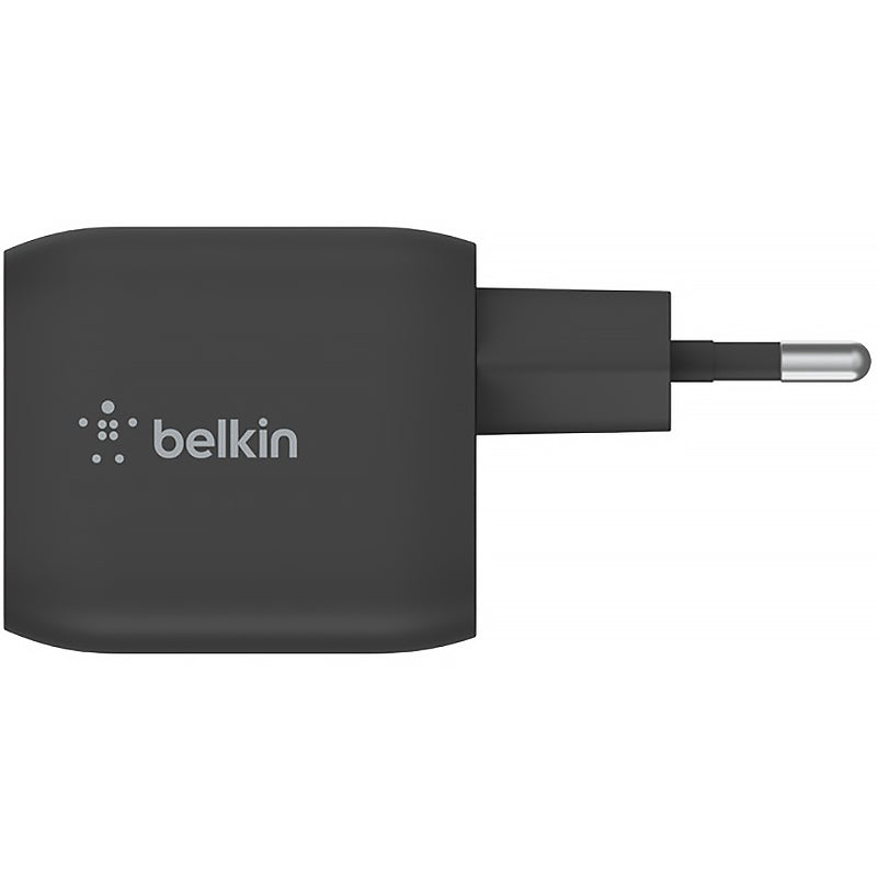 Wandladegerät Belkin Boost Pro Wall Dual USB-C PD 3.0 PPS GaN 45W, Schwarz