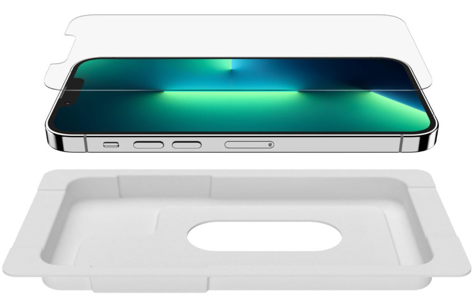 Gehärtetes Glas für die Schutzhülle Belkin SF TemperedGlass AntiMicrobial iPhone 14 / 13 / 13 Pro