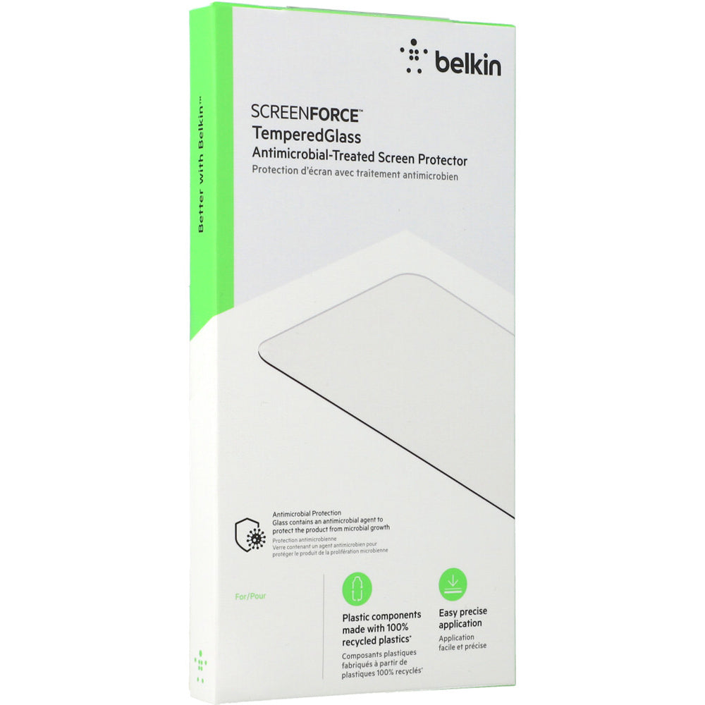 Glas für die Schutzhülle Belkin SF TemperedGlass AntiMicrobial iPhone 13 Pro Max