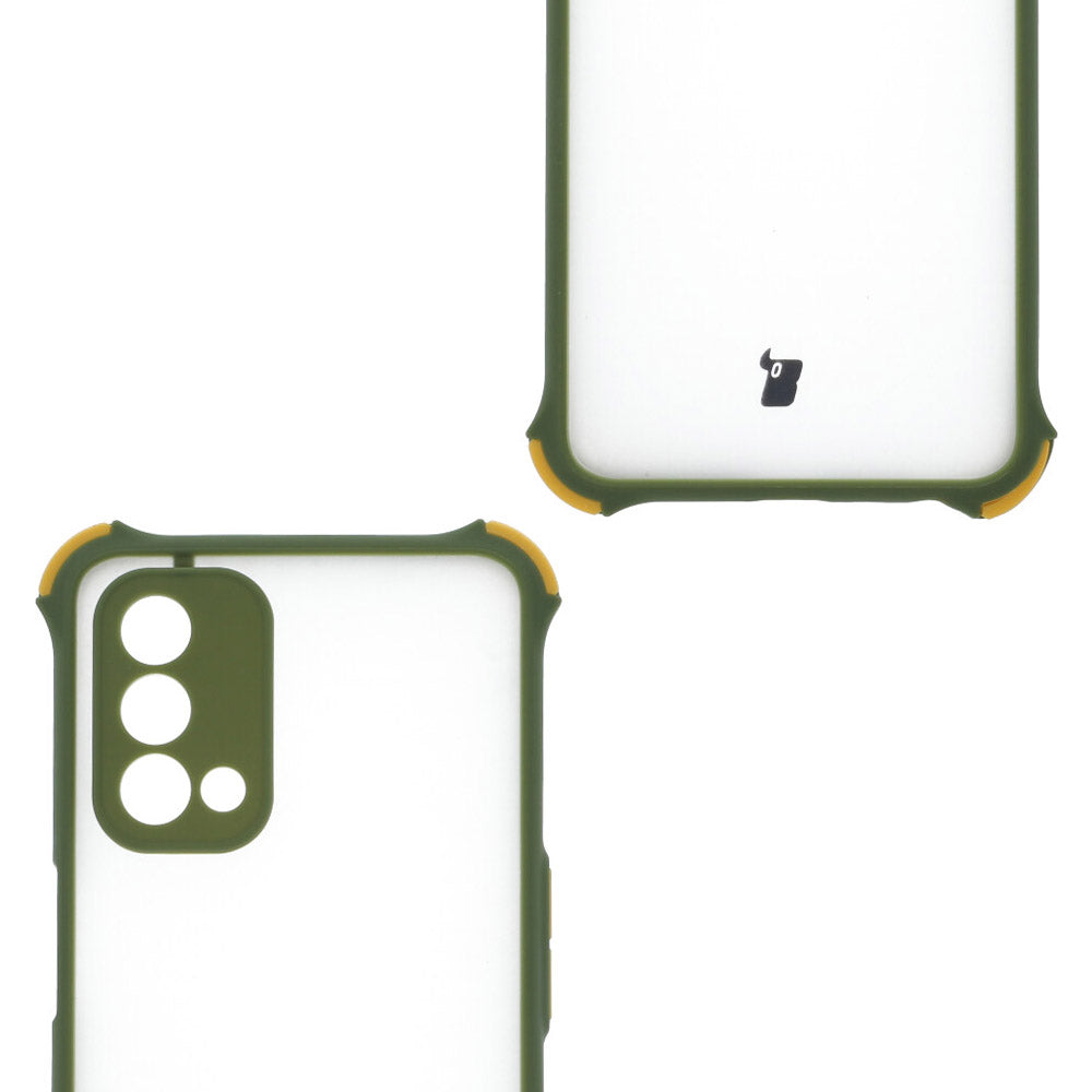 Schutzhülle Bizon Case AntiShock Hybrid für Oppo A93 5G / OnePlus Nord N200 5G, Hellgrün