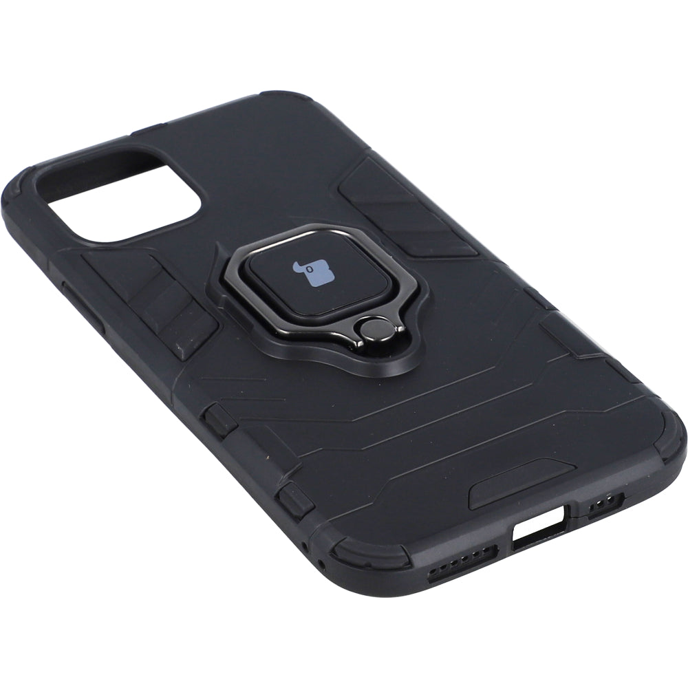 Schutzhülle Bizon Case Armor Ring für iPhone 11 Pro, Schwarz