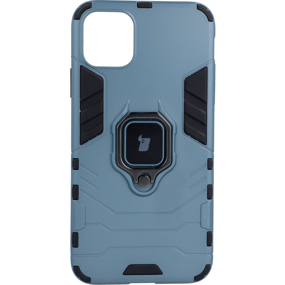Schutzhülle Bizon Case Armor Ring für iPhone 11 Pro Max, Blau