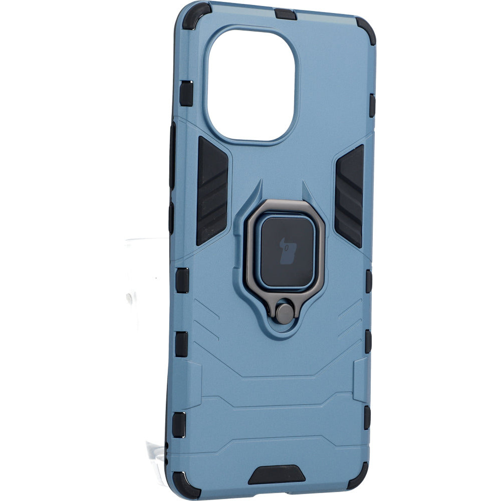 Schutzhülle Bizon Case Armor Ring für Xiaomi Mi 11, Blau