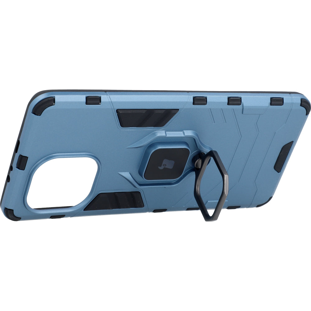 Schutzhülle Bizon Case Armor Ring für Xiaomi Mi 11, Blau