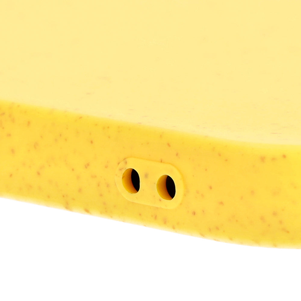 Ökologische Schutzhülle für iPhone 14 Plus, Bizon Bio Case, Gelb