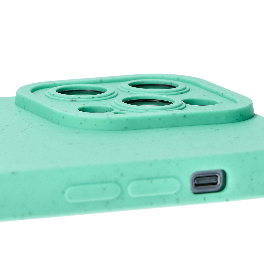 Ökologische Schutzhülle für iPhone 14 Pro Max, Bizon Bio Case, Grün