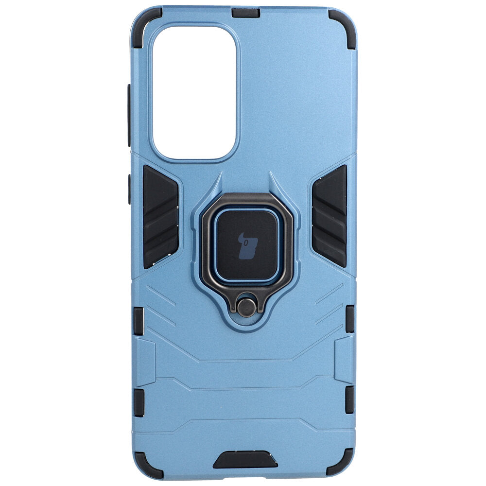Schutzhülle Bizon Case Armor Ring für Galaxy A33 5G, Blau