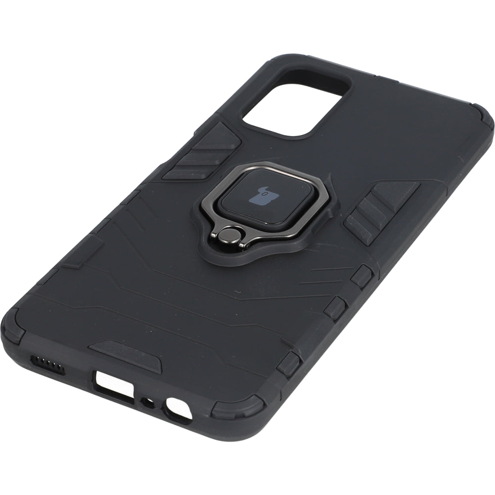 Schutzhülle Bizon Case Armor Ring für Galaxy A13 5G, Schwarz