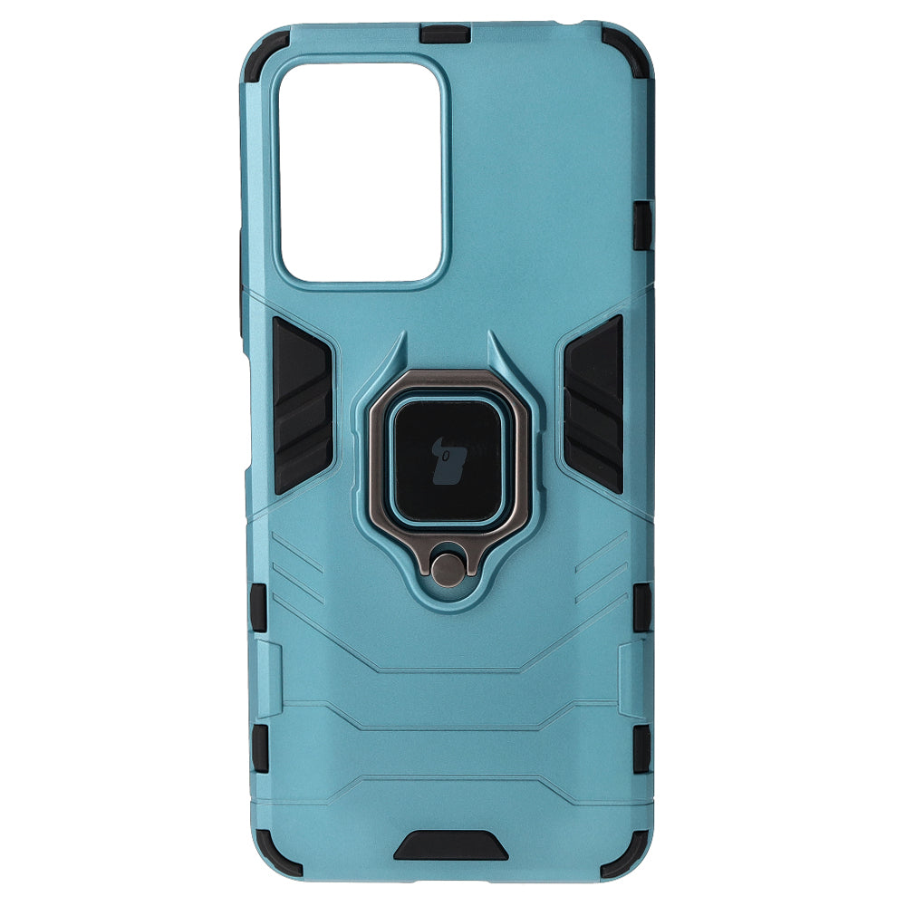 Schutzhülle Bizon Case Armor Ring für Xiaomi POCO X5 / Redmi Note 12 5G, Blau