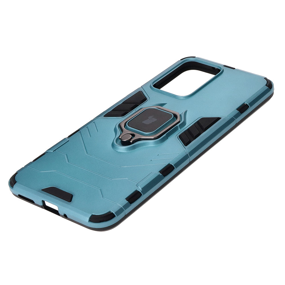 Schutzhülle Bizon Case Armor Ring für Xiaomi POCO X5 / Redmi Note 12 5G, Blau