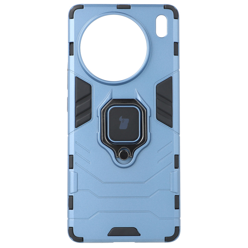 Schutzhülle Bizon Case Armor Ring für VIVO X90 Pro, Blau