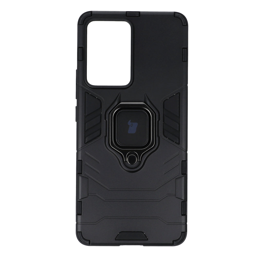 Schutzhülle Bizon Case Armor Ring für Xiaomi 13 Lite, Schwarz