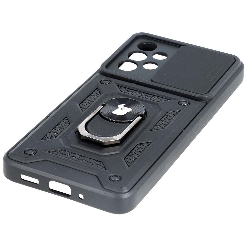 Schutzhülle Bizon Case CamShield Ring Galaxy A33 5G, Schwarz