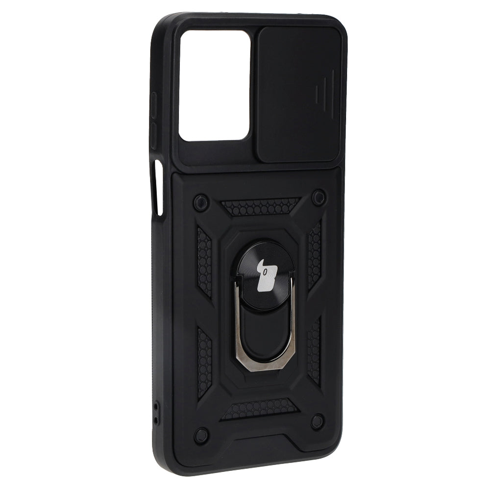 Schutzhülle Bizon Case CamShield Ring für Motorola Moto G13 / G23 / G53 5G, Schwarz