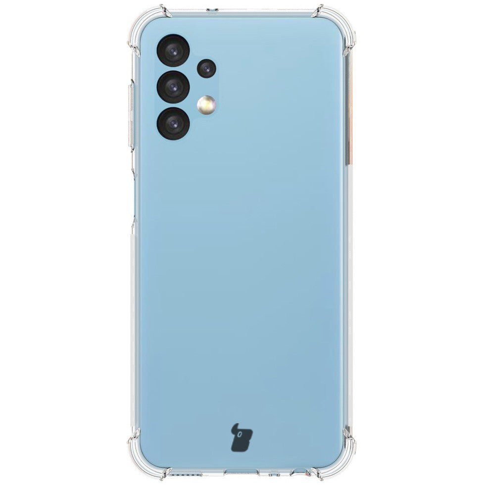 Schutzhülle + 2x Glas Bizon Case Clear Pack Galaxy A13 4G, Transparent