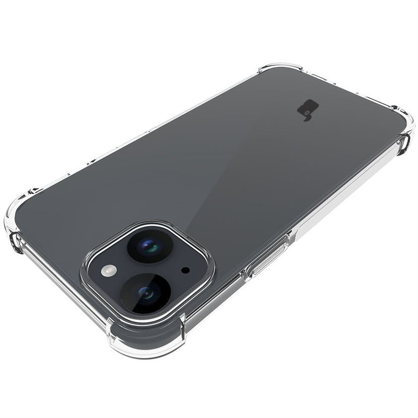 Schutzhülle Bizon Case Clear Pack für iPhone 15, Transparent
