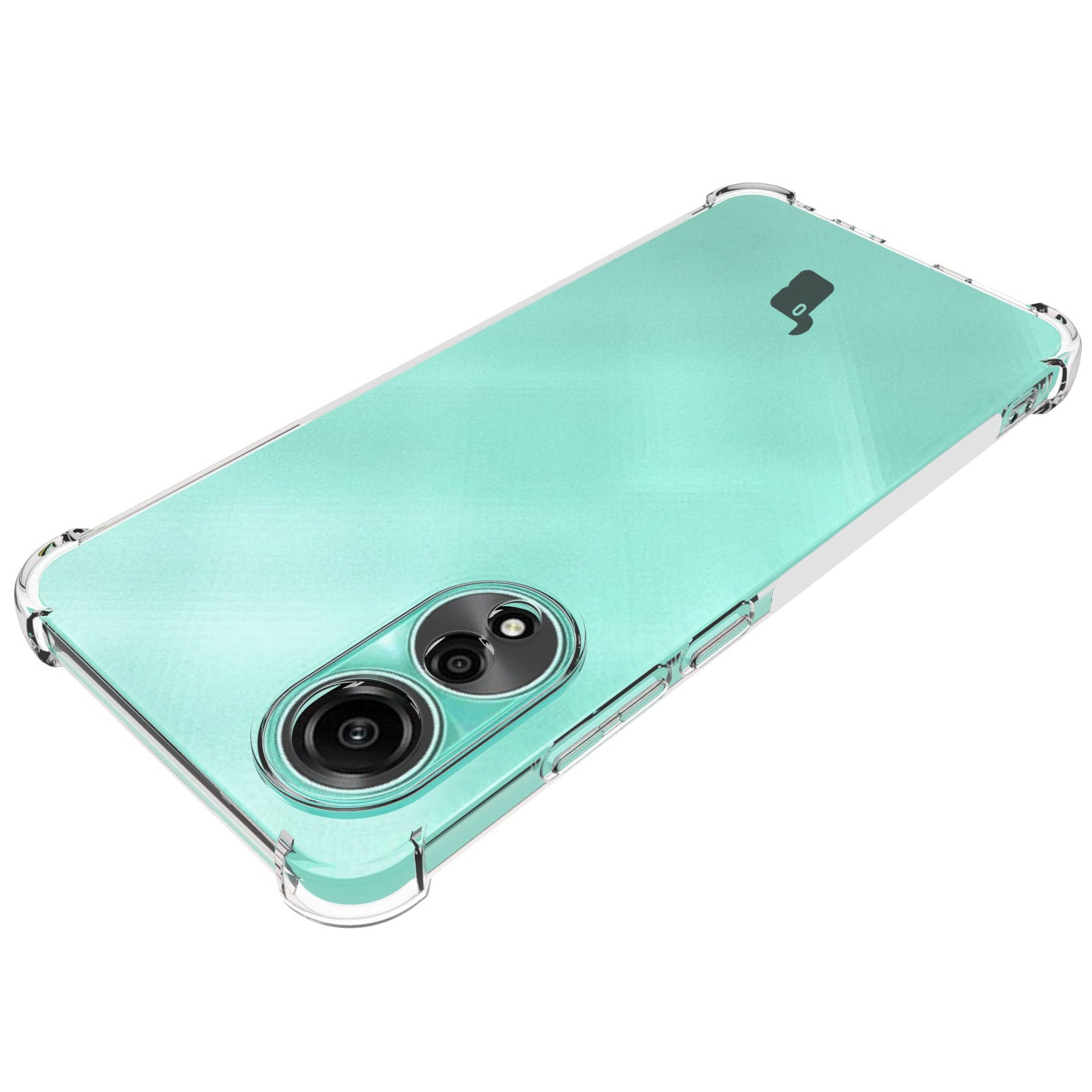 Schutzhülle Bizon Case Clear Pack für Oppo A78 4G, Transparent