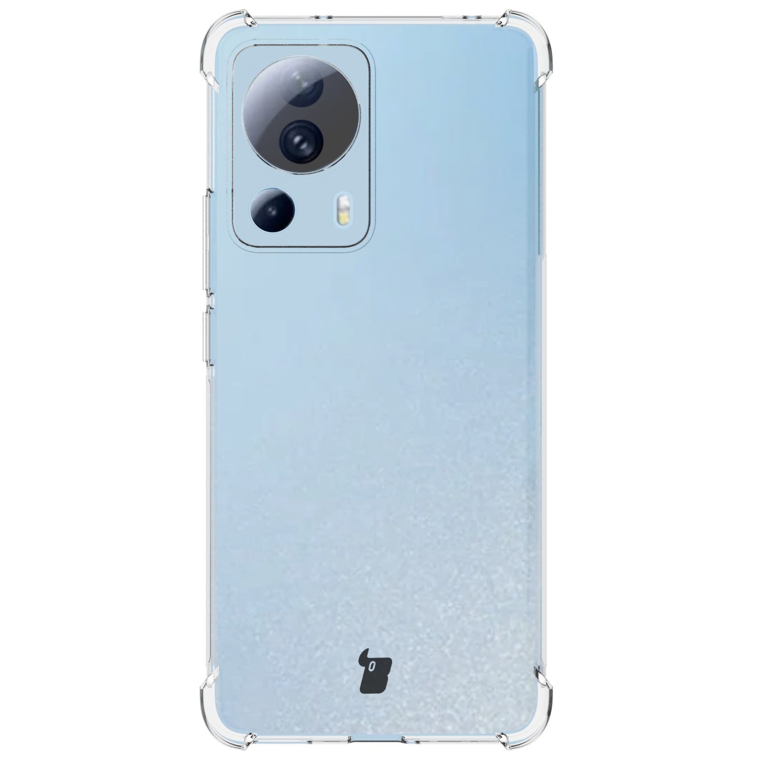 Schutzhülle + 2x Folie Bizon Case Clear Pack für Xiaomi 13 Lite, Transparent