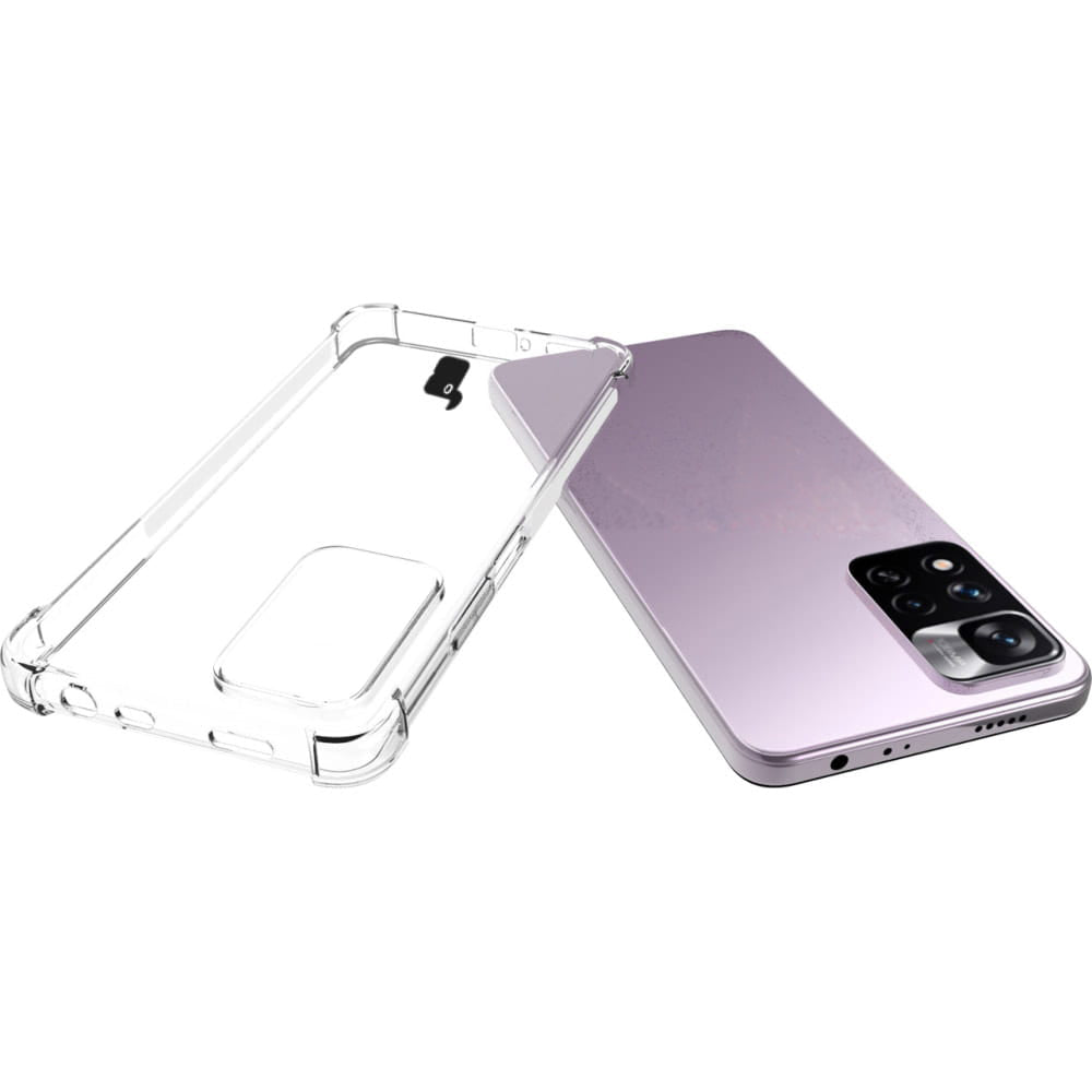 Schutzhülle Bizon Case Clear Pack für Xiaomi Redmi Note 11 Pro+ 5G, Transparent