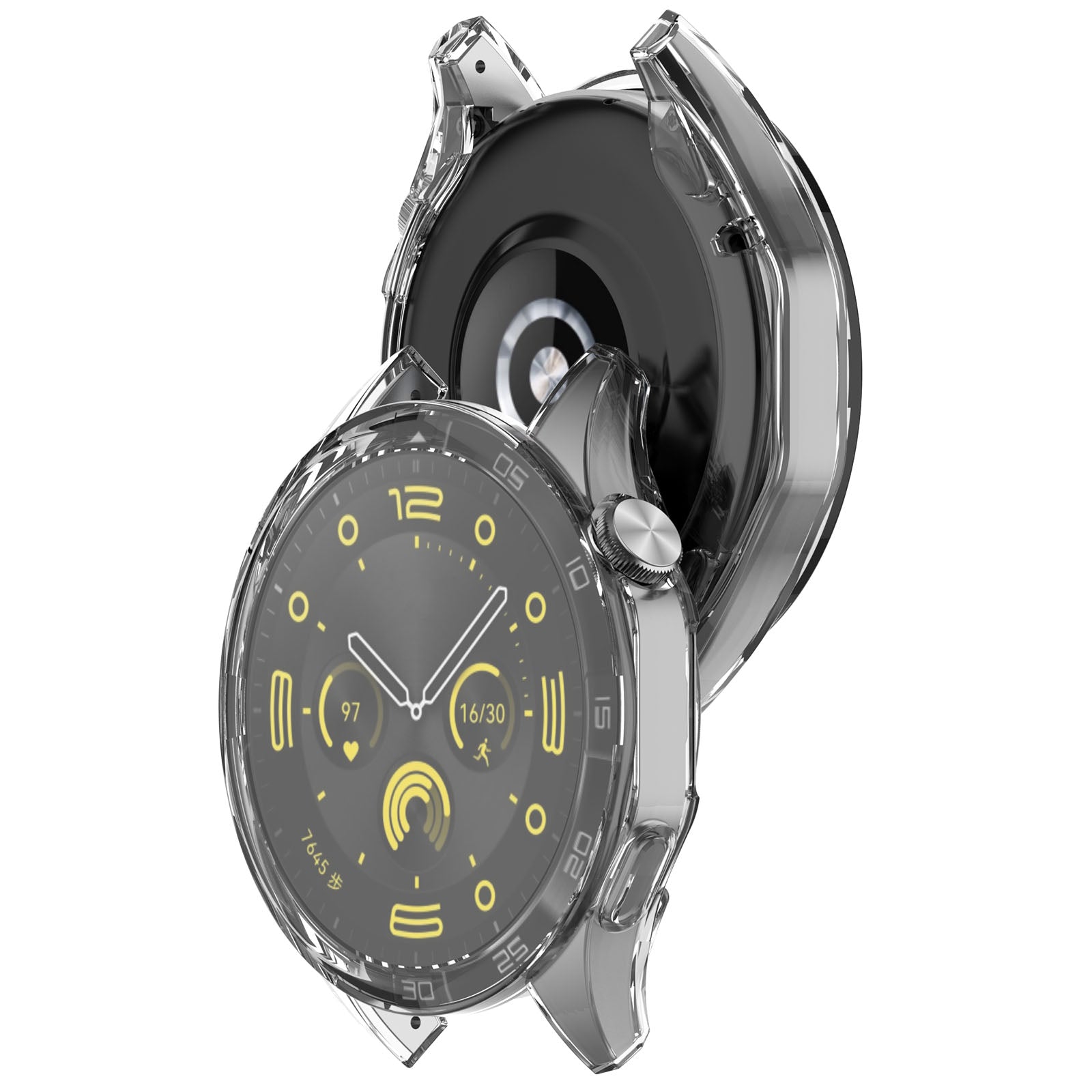 Schutzhülle Bizon Case Watch Felipe für Huawei Watch GT 4 46 mm, Transparent