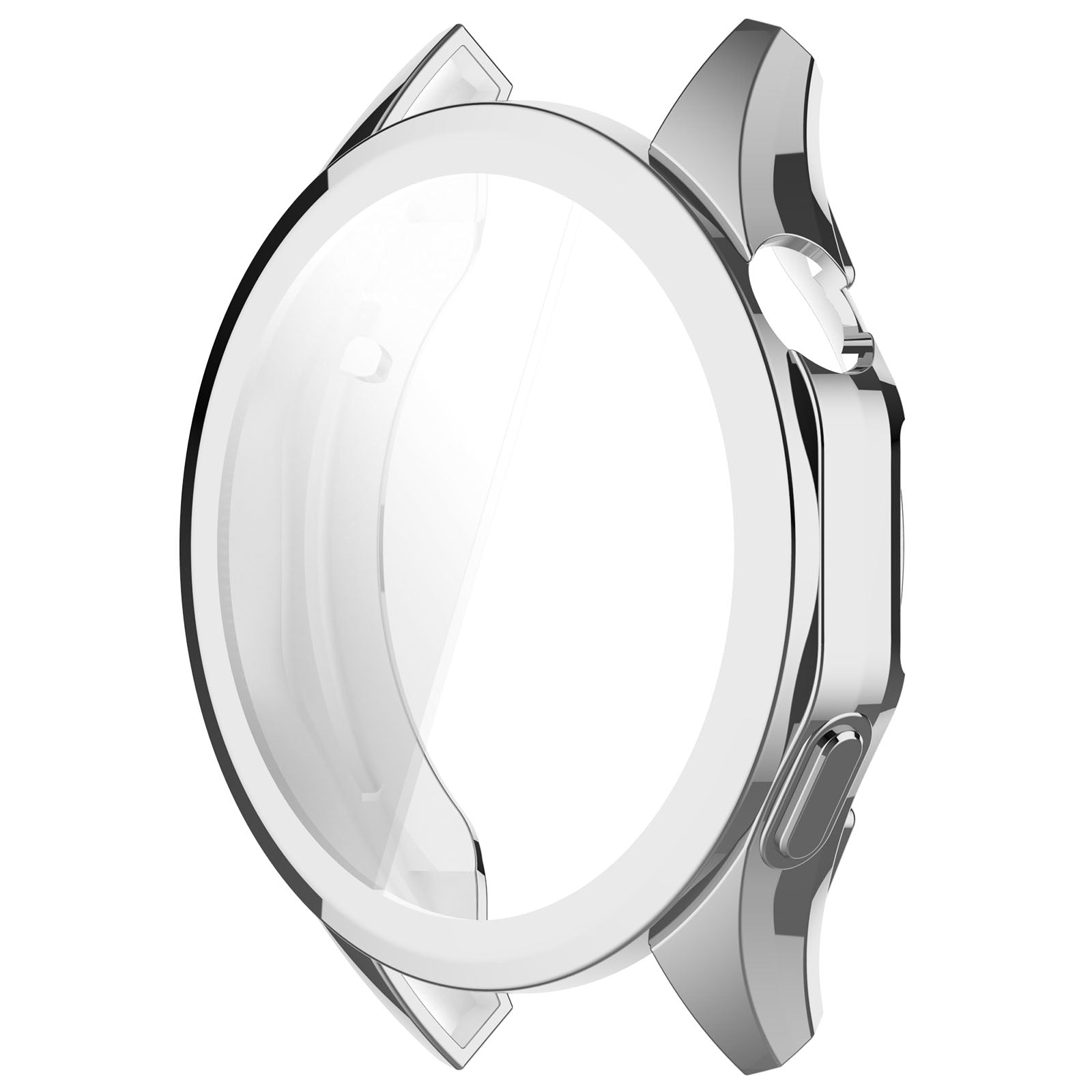 Schutzhülle Bizon Case Watch Felipe für Huawei Watch GT 4 46 mm, Silbern