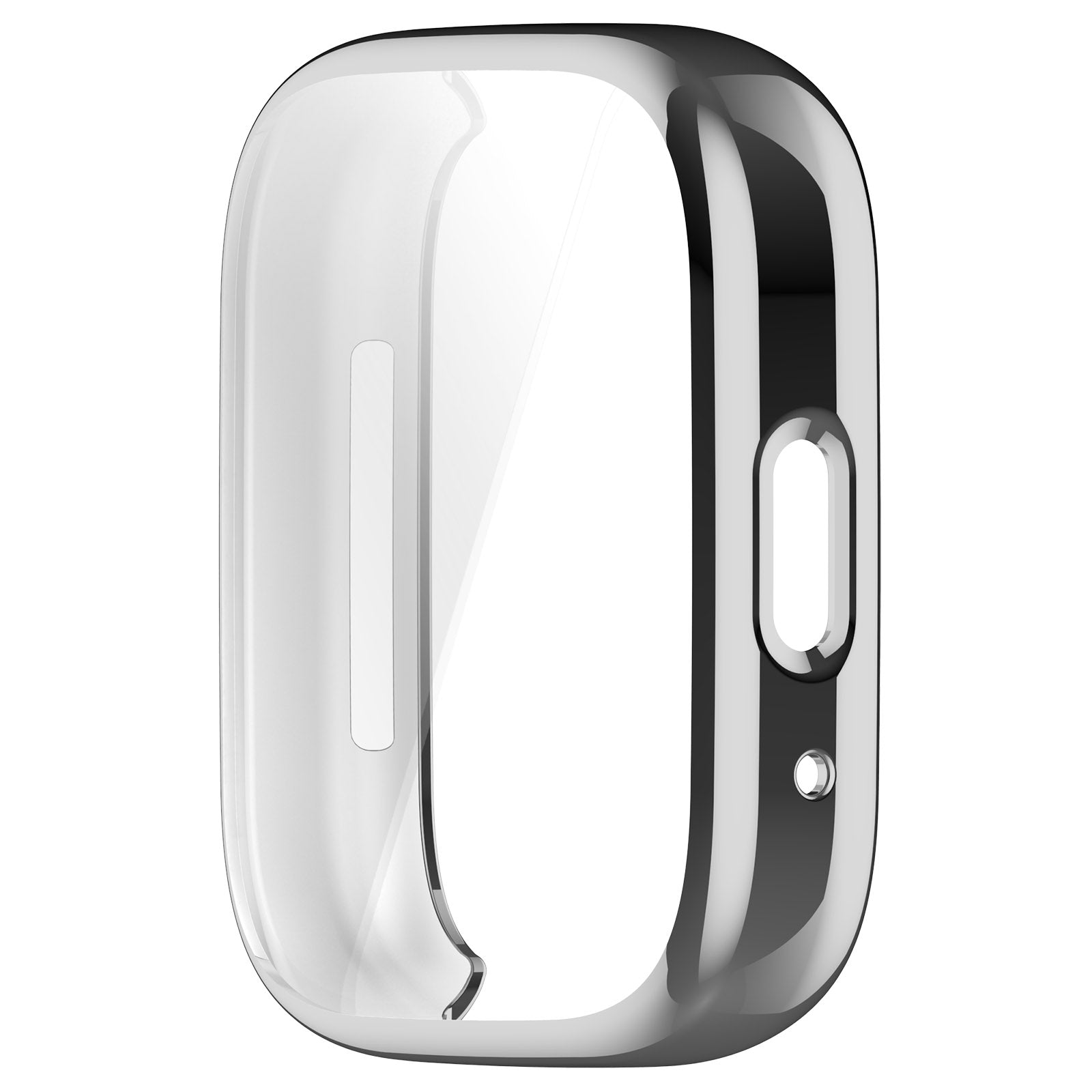 Schutzhülle Bizon Case Watch Felipe für Xiaomi Redmi Watch 3 Active, Silbern