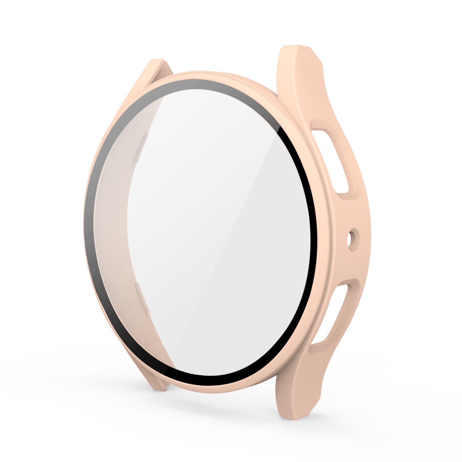 Schutzhülle Bizon Case+Glass für Galaxy Watch 5 44mm, Rosa