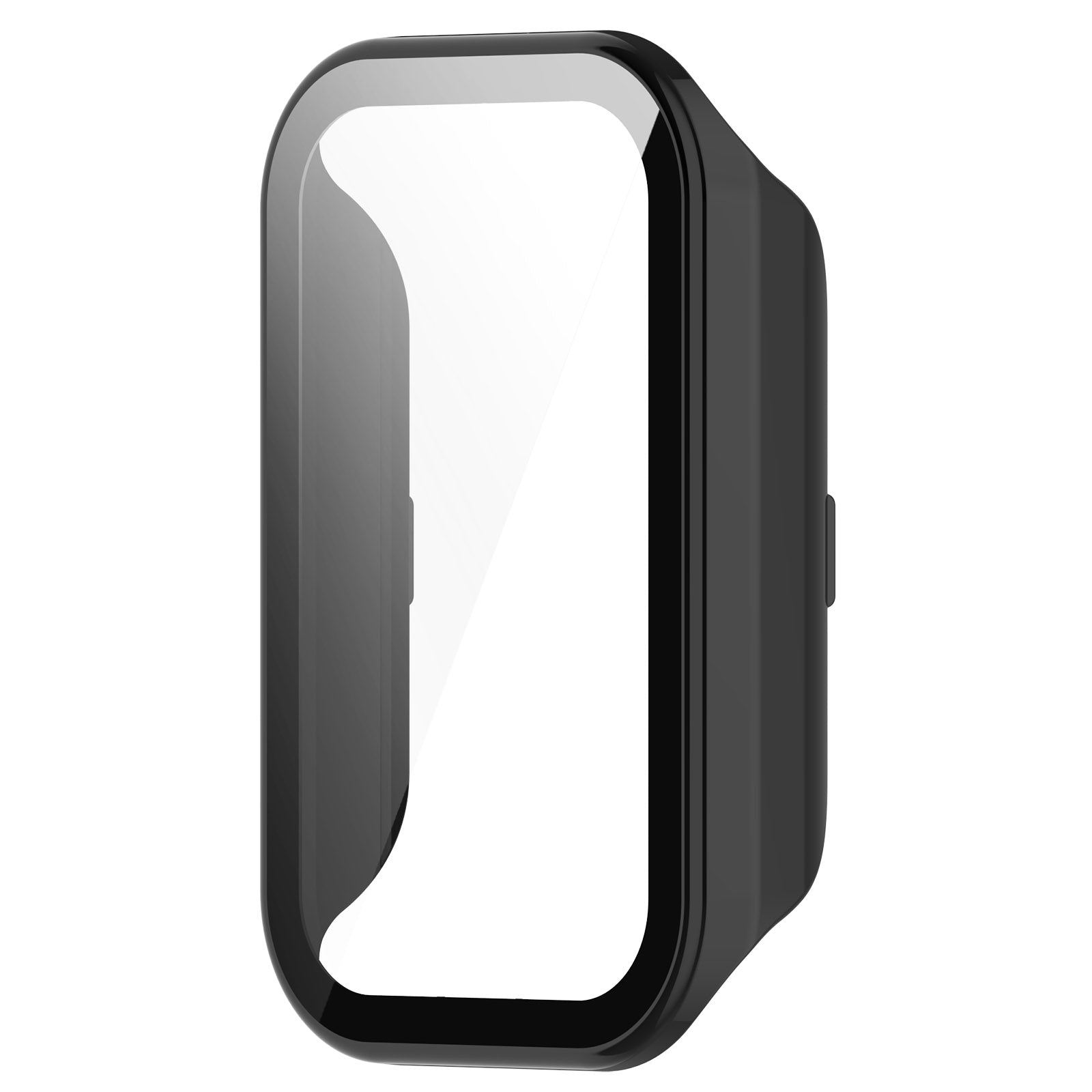 Schutzhülle Bizon Case+Glass Set für Xiaomi Redmi Smart Band 2 / Xiaomi Mi Band 8 Active, Schwarz