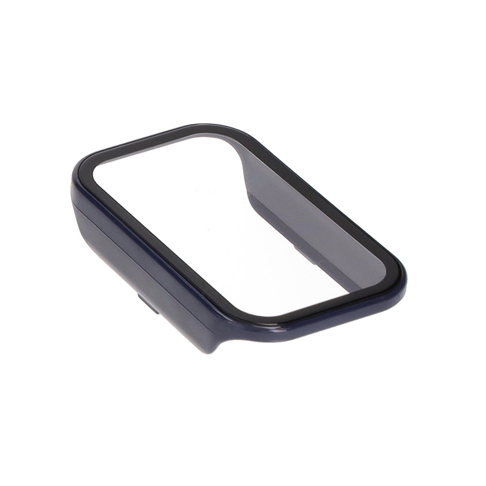 Schutzhülle Bizon Case+Glass Set für Xiaomi Redmi Smart Band 2 / Xiaomi Mi Band 8 Active, Blau