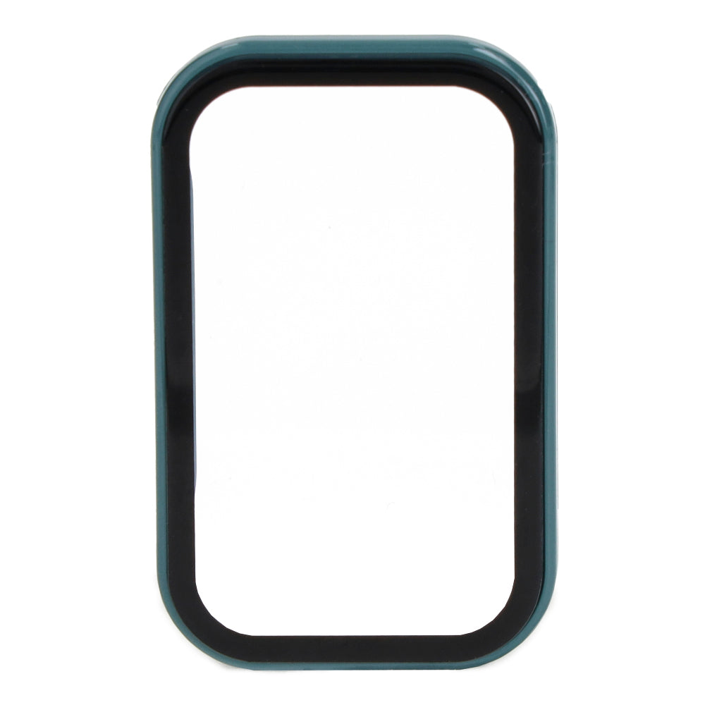 Schutzhülle Bizon Case+Glass Set für Xiaomi Redmi Smart Band 2 / Xiaomi Mi Band 8 Active, Grün