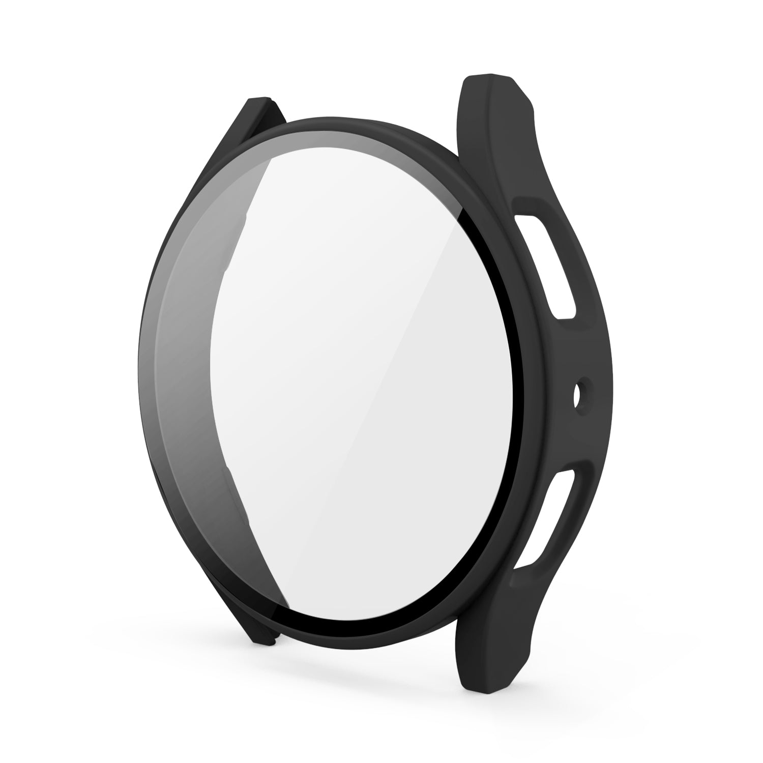 Schutzhülle Bizon Case+Glass für Galaxy Watch 5 40mm, Schwarz