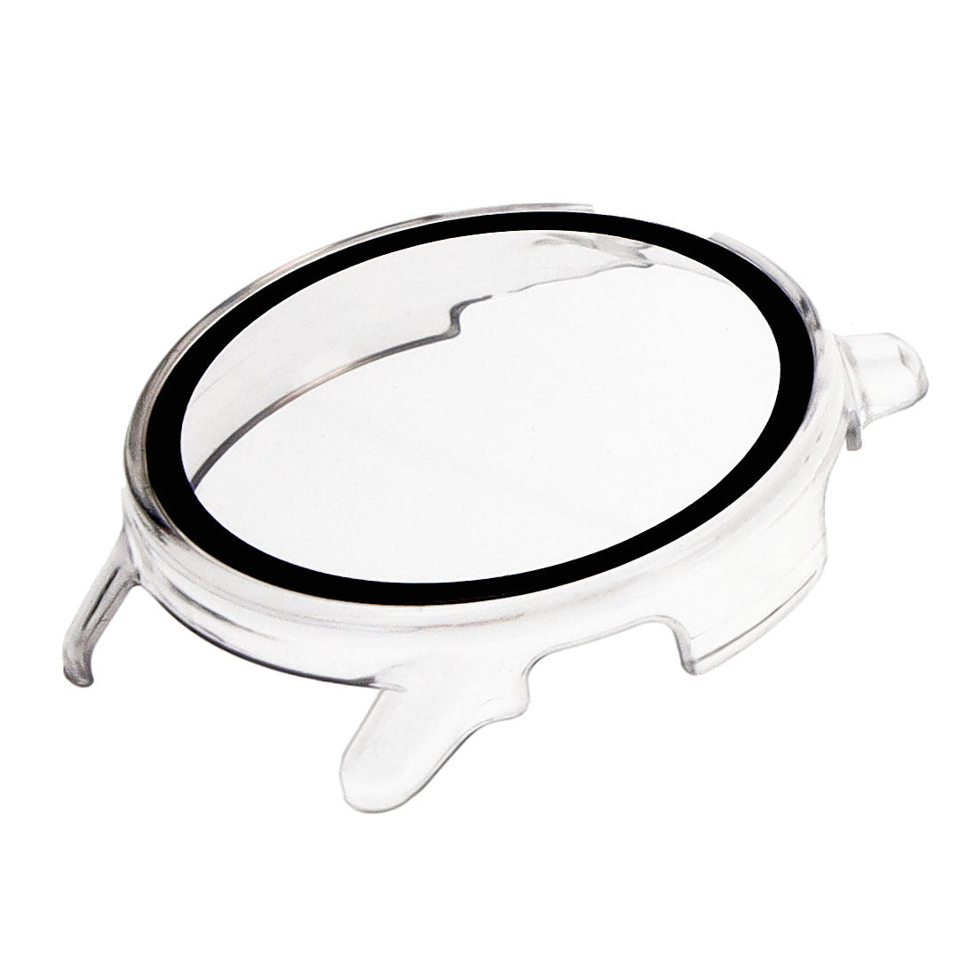Schutzhülle Bizon Case+Glass Watch für Garmin Vivoactive 5, Transparent