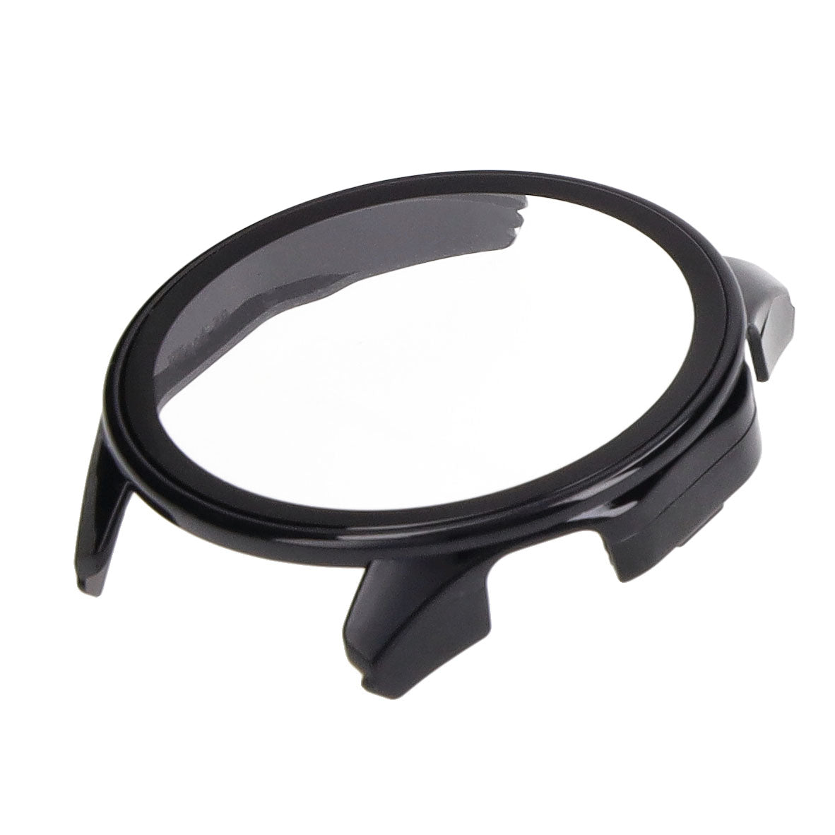Schutzhülle Bizon Case+Glass Watch für Huawei Watch GT 4 46 mm, Schwarz