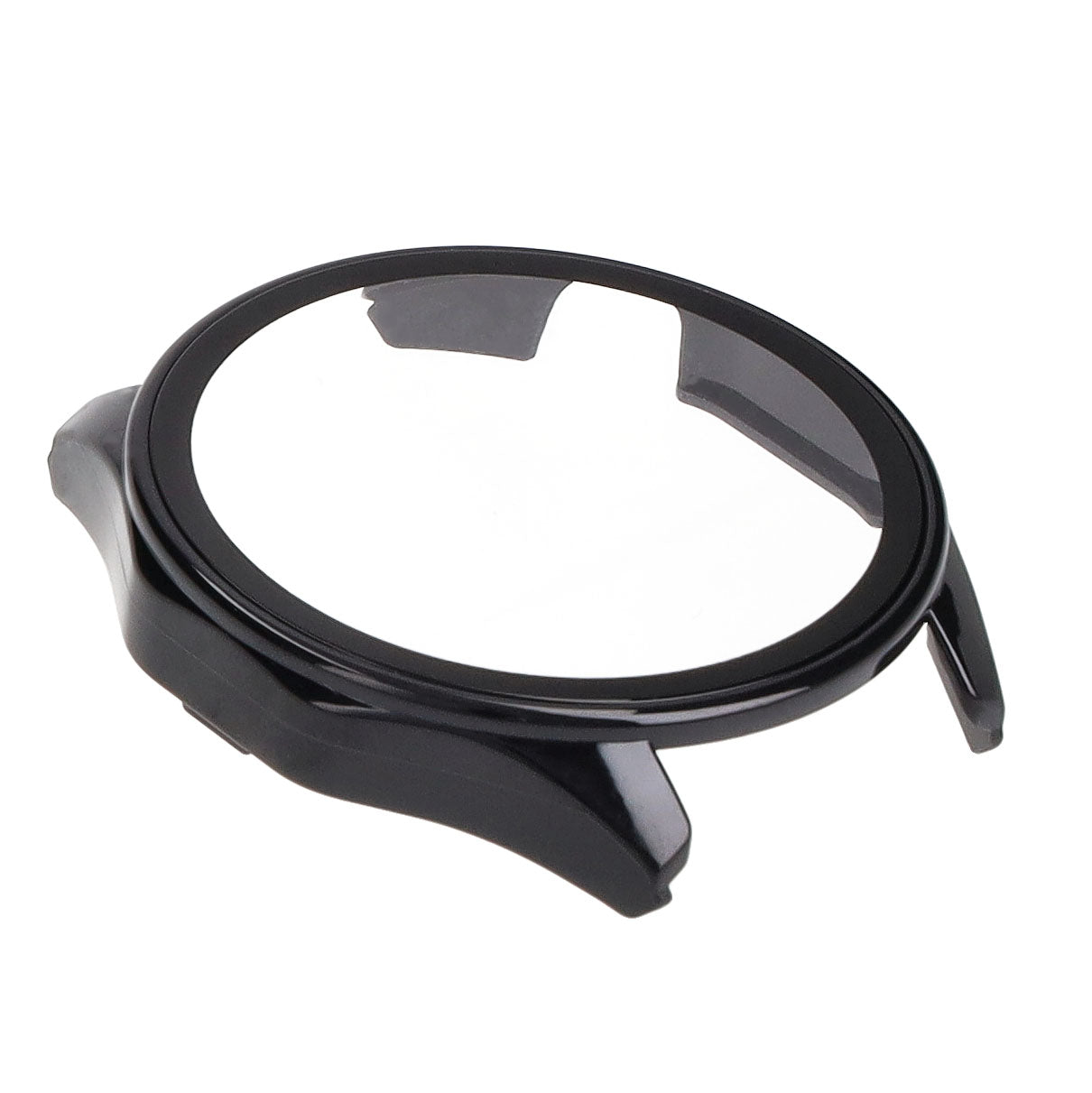 Schutzhülle Bizon Case+Glass Watch für Huawei Watch GT 4 46 mm, Schwarz