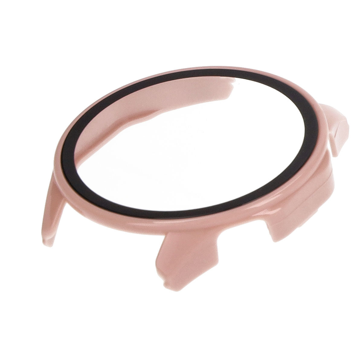 Schutzhülle Bizon Case+Glass Watch für Huawei Watch GT 4 46 mm, Rosa