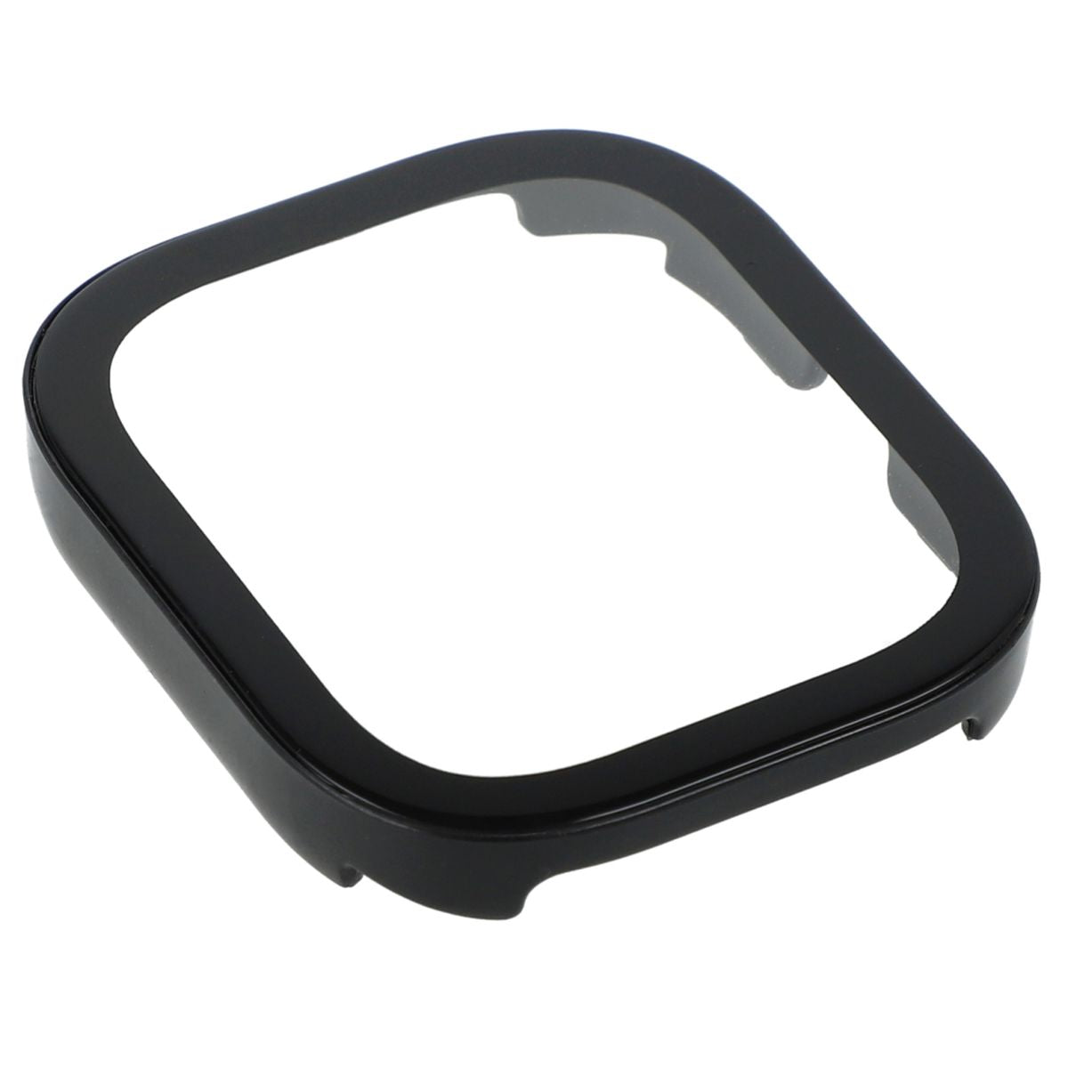 Schutzhülle für Xiaomi Redmi Watch 4, Bizon Case+Glass Watch, Schwarz