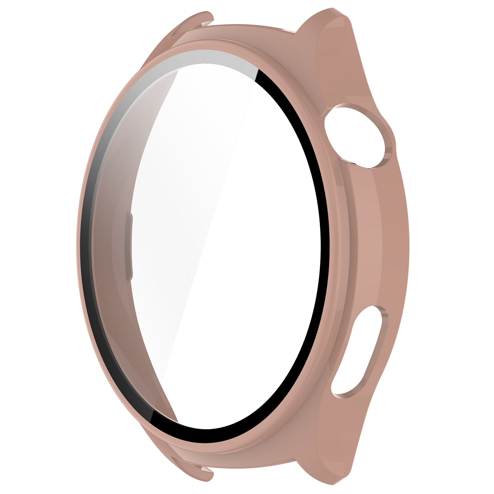 Schutzhülle Bizon Case + Glass Watch für Huawei Watch 4 46 mm, Rosa