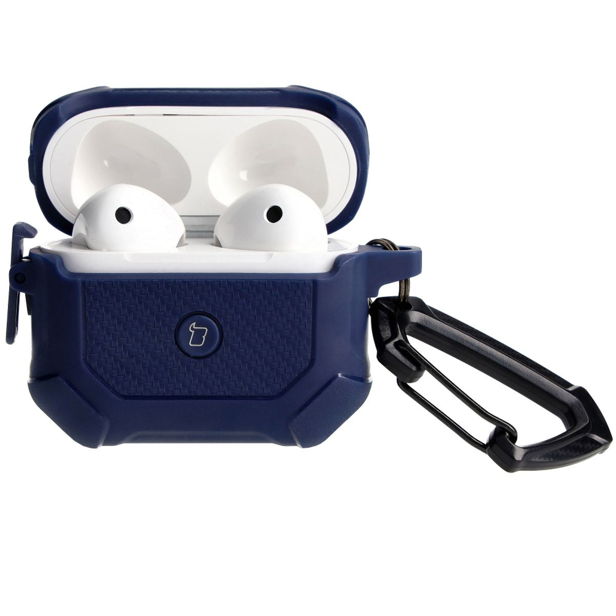 Schutzhülle für Apple Airpods 3, Bizon Case Headphone Armor, Dunkelblau