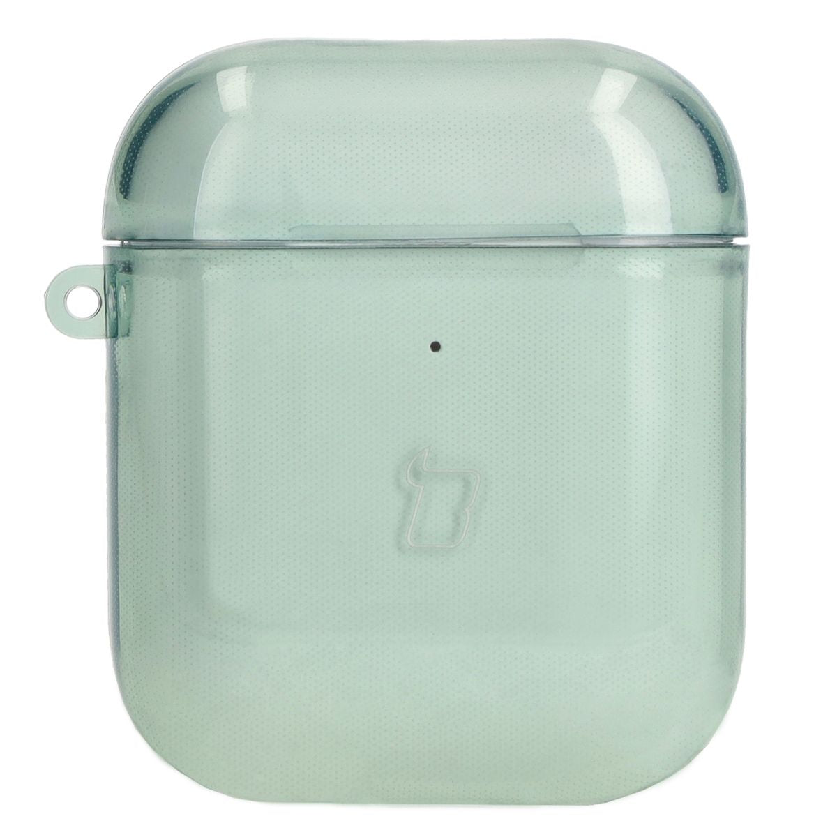 Schutzhülle für Apple AirPods 1/2, Bizon Case Headphone Clear, Transparent-Grün