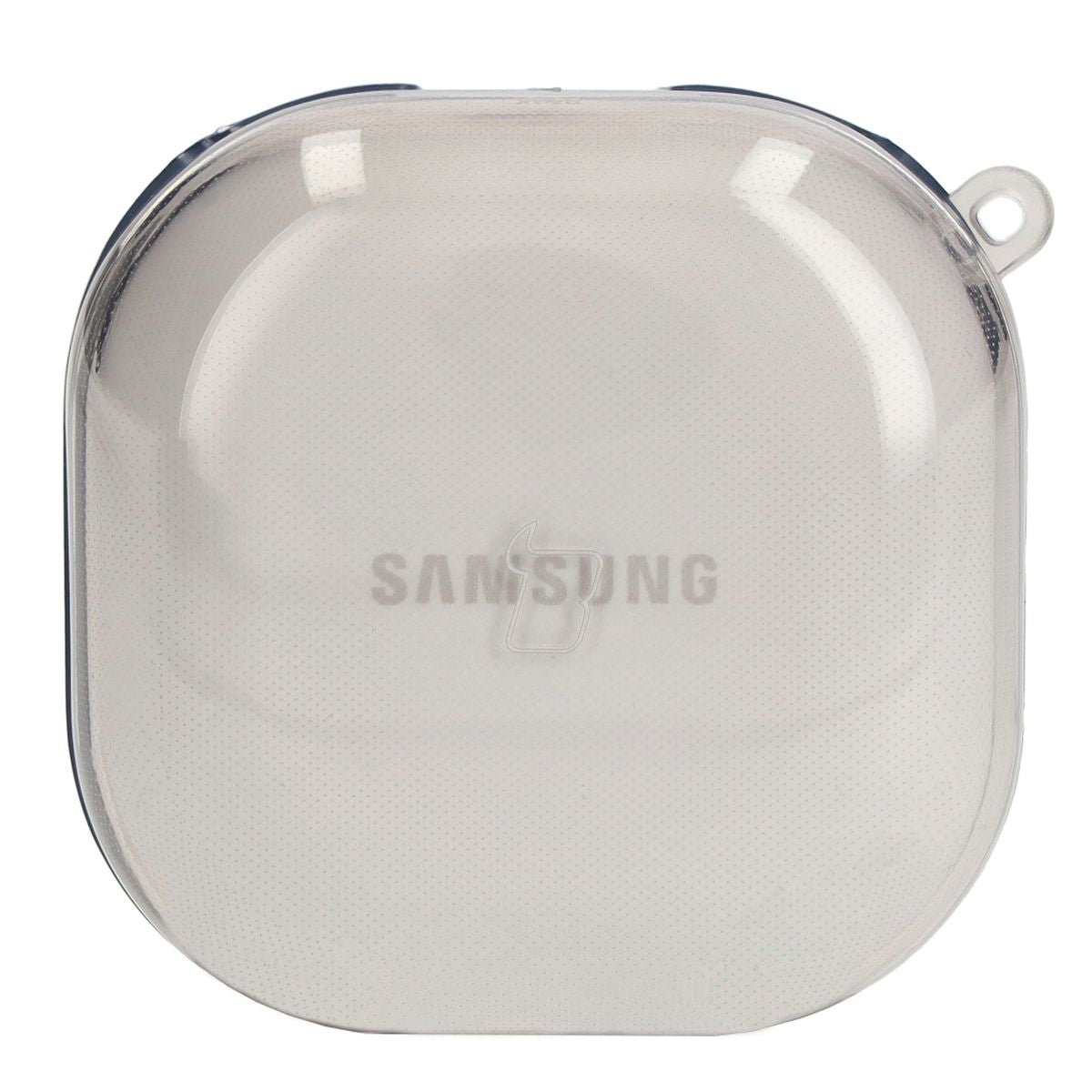 Schutzhülle für Samsung Galaxy Buds Live / Pro / Buds2 / Buds2 Pro / Buds FE. Bizon Case Headphone Clear, Transparent-Schwarz