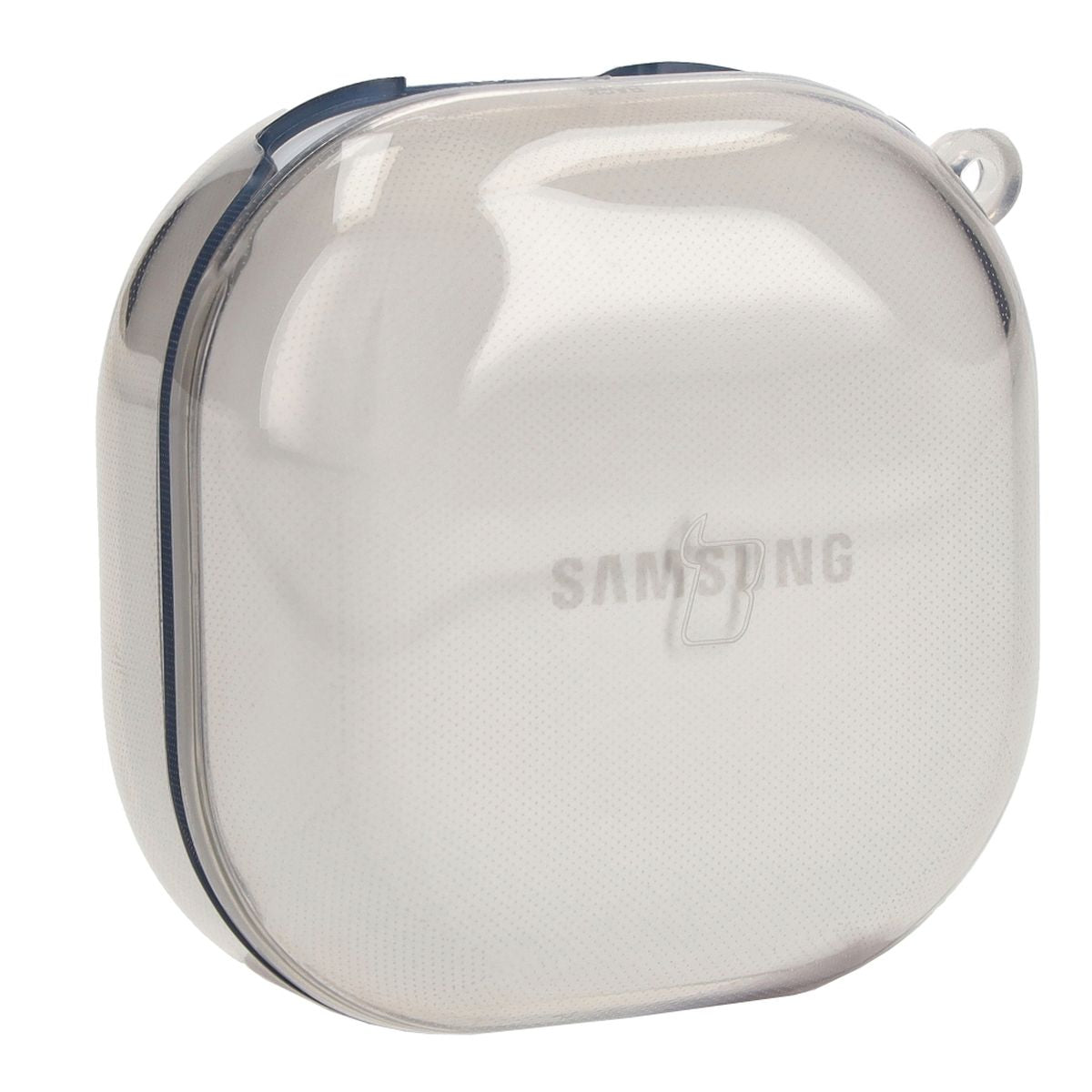 Schutzhülle für Samsung Galaxy Buds Live / Pro / Buds2 / Buds2 Pro / Buds FE. Bizon Case Headphone Clear, Transparent-Schwarz