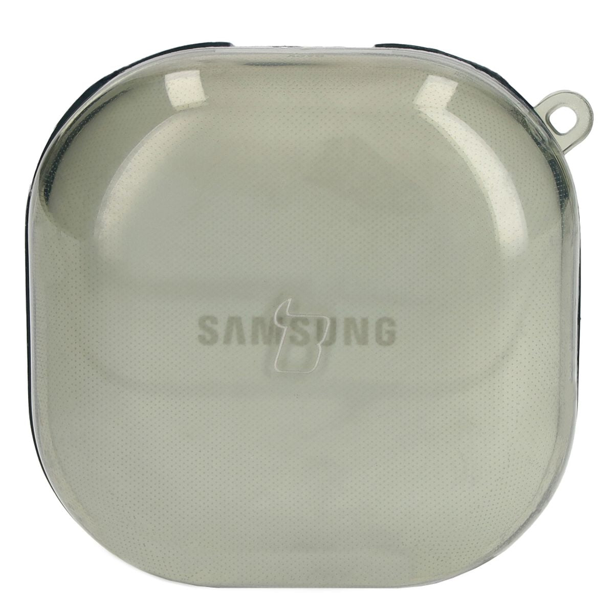 Schutzhülle für Samsung Galaxy Buds Live / Pro / Buds2 / Buds2 Pro / Buds FE. Bizon Case Headphone Clear, Transparent-Grün